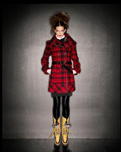Plaid Coat